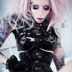 Razor Candi in 'Razor Candi' Gorgeous Pink Candy Goth Babe in Torn Fishnets (Thumbnail 5)