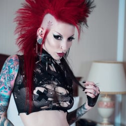Razor Candi in 'Razor Candi' Tattooed Punk babe with mohawk shows off her great ass (Thumbnail 6)